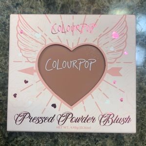 Colourpop heart blush- flirt alert.